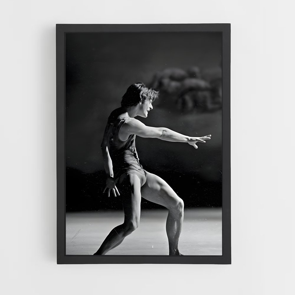 Poster Mikhail de baryshnikov – affiche Danse (vue 2)